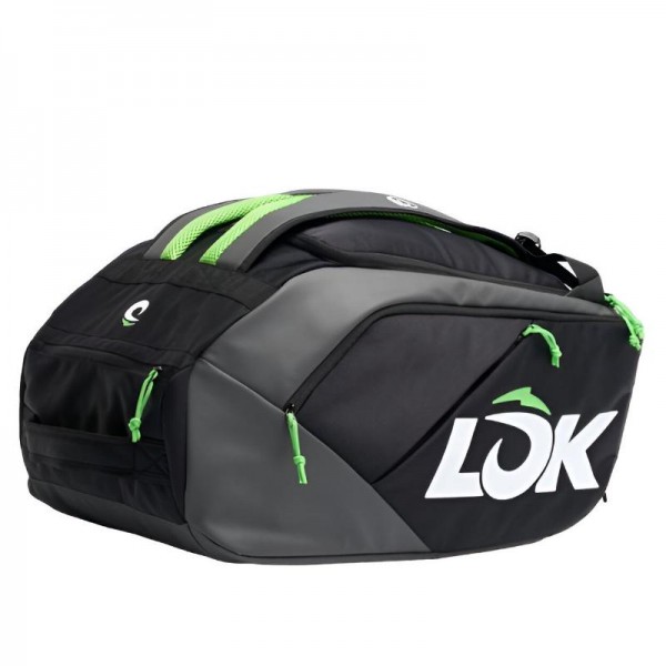 Lok Maxx Preto Cinza Escuro Lima Padel Bag