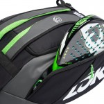 Lok Maxx Preto Cinza Escuro Lima Padel Bag