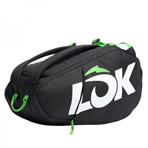 Lok One Preto Cinza Escuro Lime Padel Bag