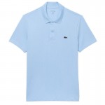 Polo Lacoste Regular Fit Algodon Azul Pastel