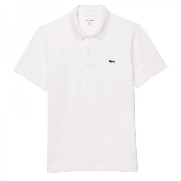 Polo Lacoste Regular Fit Algodão Branco