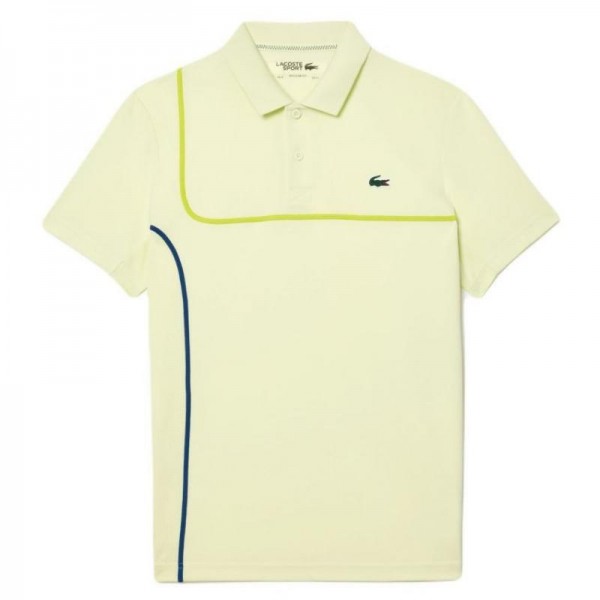 Polo Lacoste Sport Pique Amarillo