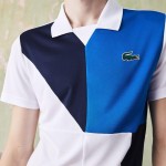 Polo Lacoste Sport Ultra Seco Blanco Marino