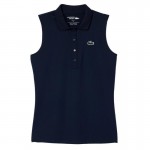 Polo Feminino Lacoste Ultra Dry Azul Marinho