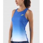 raquete de roupas BULLPADEL Anacap de t-shirt azul tinta