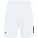 Adidas Club 3 Stripes Short Branco Preto