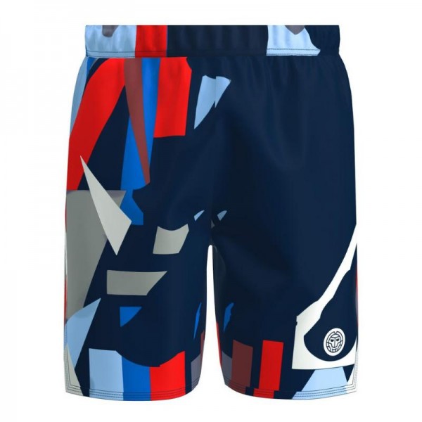 Badu New York 7 polegadas azul escuro vermelho Bidi shorts