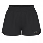 Shorts de cabeca para mulheres da Vogue Black