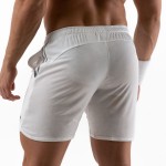 Short Lotto Squadra Branco Brilhante