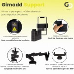 Gimadd Suport Pro Suporte Movel Amarelo