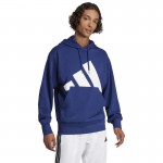 Moletom Adidas Essentials Azul Escuro Branco