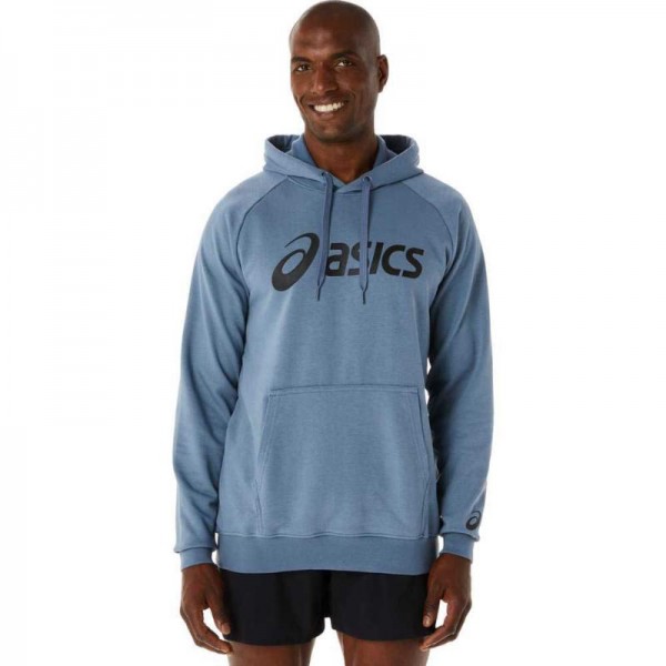 Asics Performance Sweatshirt Logo Grande Aco Azul