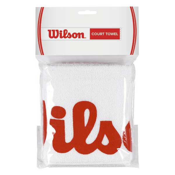 Wilson Toalha Branco Vermelho Pequeno