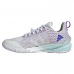 Tenis Adidas Adizero Cybersonic Branco Azul Aqua para Mulheres