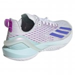 Tenis Adidas Adizero Cybersonic Branco Azul Aqua para Mulheres