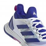 Adidas Tenis Adizero Ubersonic 4.1 Branco Azul