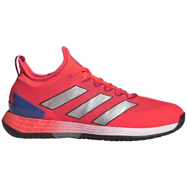 Adidas Adizero Ubersonic 4 Tenis Vermelho Solar Prata