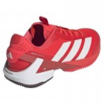 Adidas Tenis Adizero Ubersonic 5 Clay Vermelho Branco