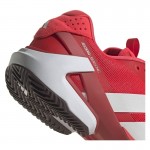 Adidas Tenis Adizero Ubersonic 5 Clay Vermelho Branco