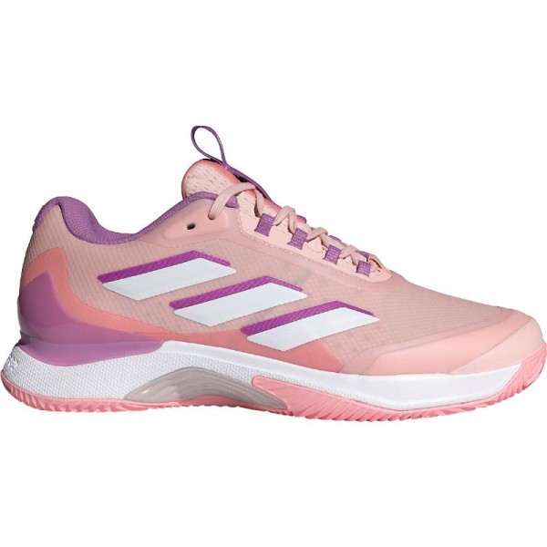 Adidas Avacourt 2.0 Clay Rosa Branco Roxo Tenis Feminino