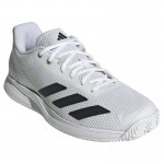 Tenis Adidas Courtflash Speed 2 Branco Preto Prateado