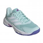 Tenis Adidas CourtJam Control 3 Aqua White para Mulheres