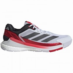 Adidas Crazyquick Boost Padel Branco Preto Vermelho Tenis