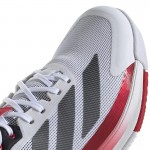 Adidas Crazyquick Boost Padel Branco Preto Vermelho Tenis