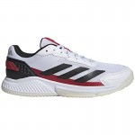 Tenis Adidas Crazyquick Padel Branco Preto Vermelho