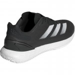 Adidas Defiant Speed 2 Clay Preto Branco Tenis Cinza