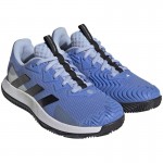 Adidas SoleMatch Control Tenis Azul Preto