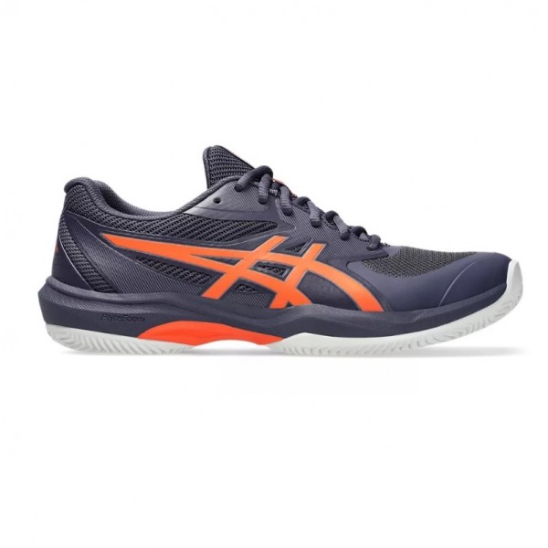 Tenis Asics Game FF Clay Indigo Azul Laranja