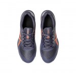 Tenis Asics Game FF Clay Indigo Azul Laranja