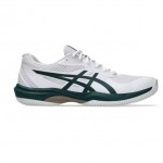 Tenis Asics Game FF Clay Branco Verde Saxão