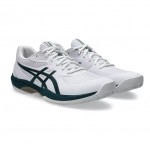 Tenis Asics Game FF Clay Branco Verde Saxão