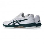 Tenis Asics Game FF Clay Branco Verde Saxão