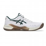 Tenis Asics Gel Challenger 14 Clay Branco Verde Escuro