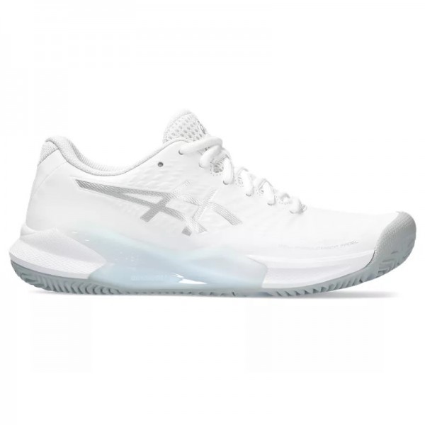 Tenis Asics Gel Challenger 14 Padel Branco Prata Feminino