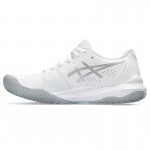 Tenis Asics Gel Challenger 14 Padel Branco Prata Feminino