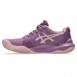 Tenis Asics Gel Challenger 14 Padel Dark Ube Rose Gold para Mulheres