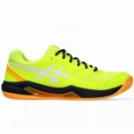 Asics Gel Dedicate 8 Padel Neon Amarelo Sapatilhas Branco