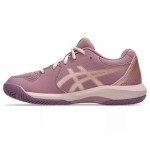 Tenis Asics Gel Dedicate 8 Padel GS Purple Oxide Branco Junior