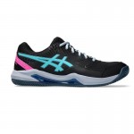 Tenis Asics Gel Dedicate 8 Padel Black Aqua