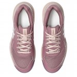 Tenis Asics Gel Dedicate 8 Padel Purple Oxide Branco Feminino