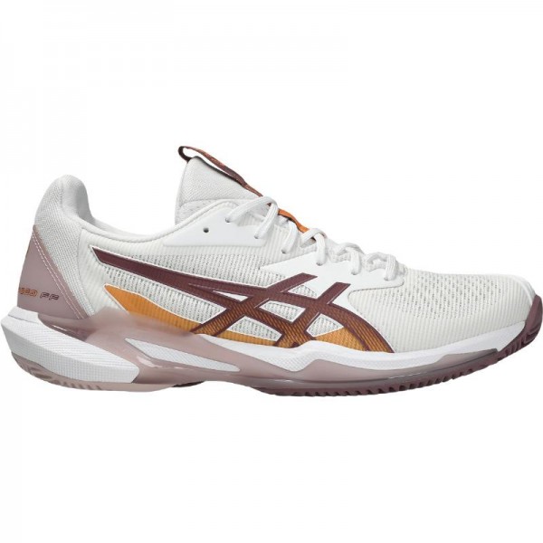 Tenis Asics Solution Speed FF 3 Clay White Mauve para Mulheres