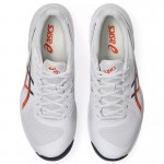 Tenis Asics Solution Swift FF 2 Clay Branco Azul Laranja