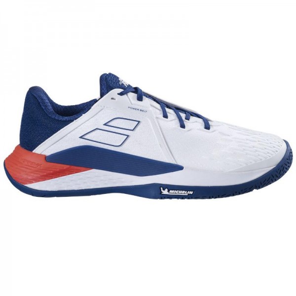 Babolat Tenis Propulse Fury 3 Branco Azul Vermelho