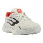 Tenis Bullpadel Flow 24I Branco Laranja