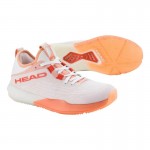 Tenis Head Motion Pro White Coral para Mulheres