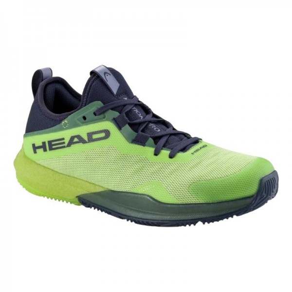 Tenis Head Motion Pro Lime Azul Marinho